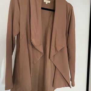Main Strip Tan Jacket
